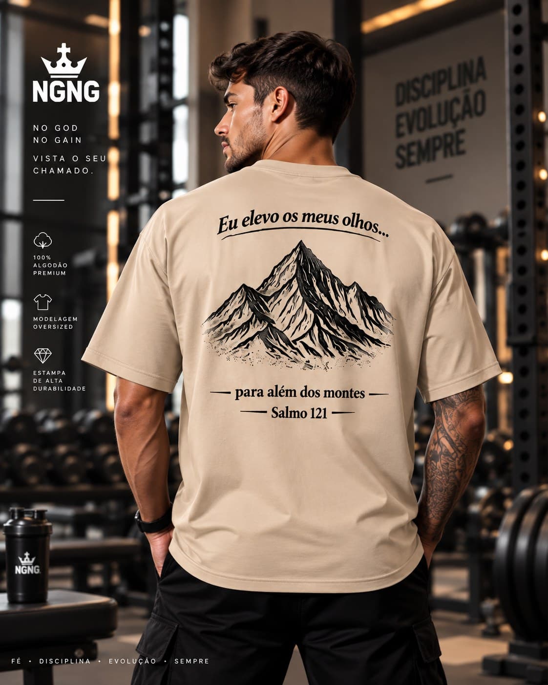 Oversized Premium NGNG "Salmo 121"